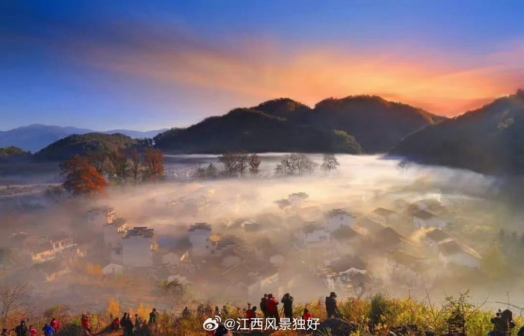 江西山水画卷，古韵悠悠天地间